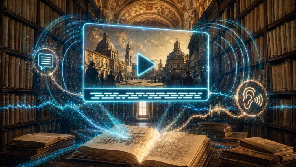 La storia orale resa accessibile – fonti storiche audiovisive arricchite per una fruizione inclusiva